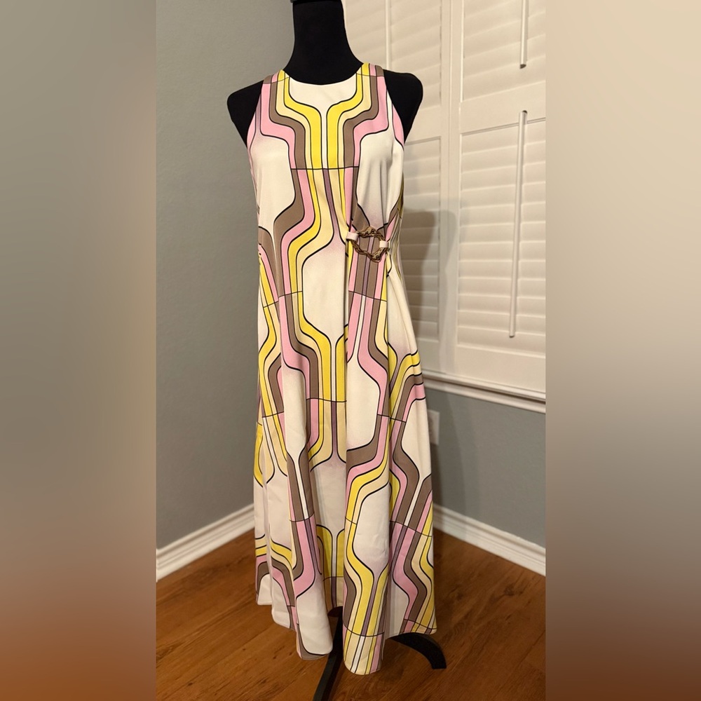 NWT Marella Scorza Printed Midi Dress Size 4